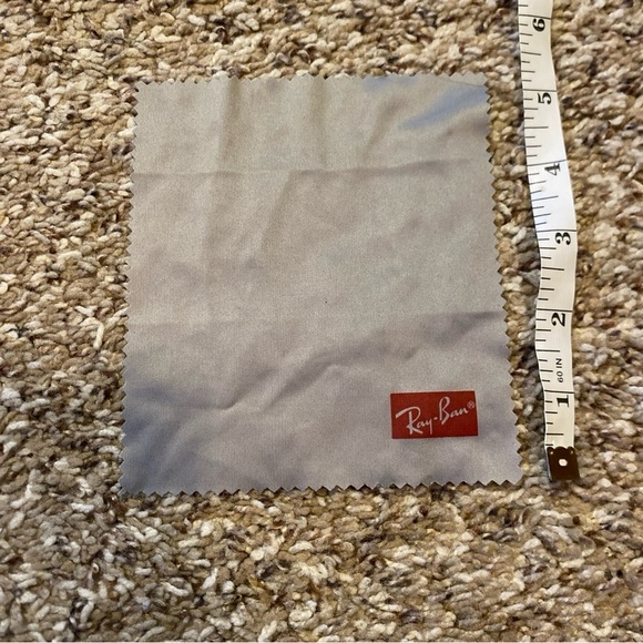 Ray-Ban Sunglasses Eyeglasses Case BLACK and BLACK Liner GOLD Logo - Picture 6 of 6